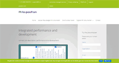 Desktop Screenshot of fit-to-position.com
